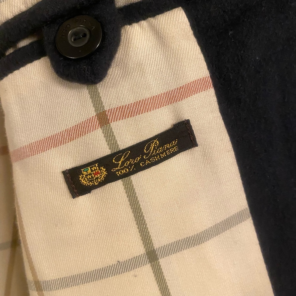 Loro Piana Dark Navy Blue Cashmere Quilted Vest - Picture 11 of 14